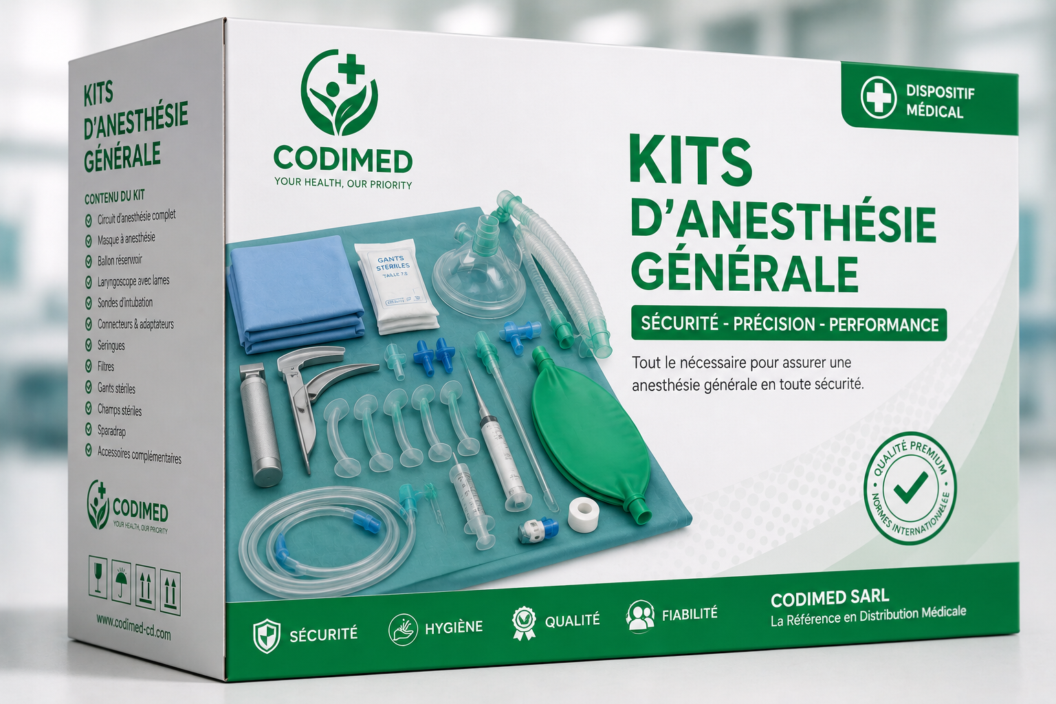 Kits d'Anesthésie Générale