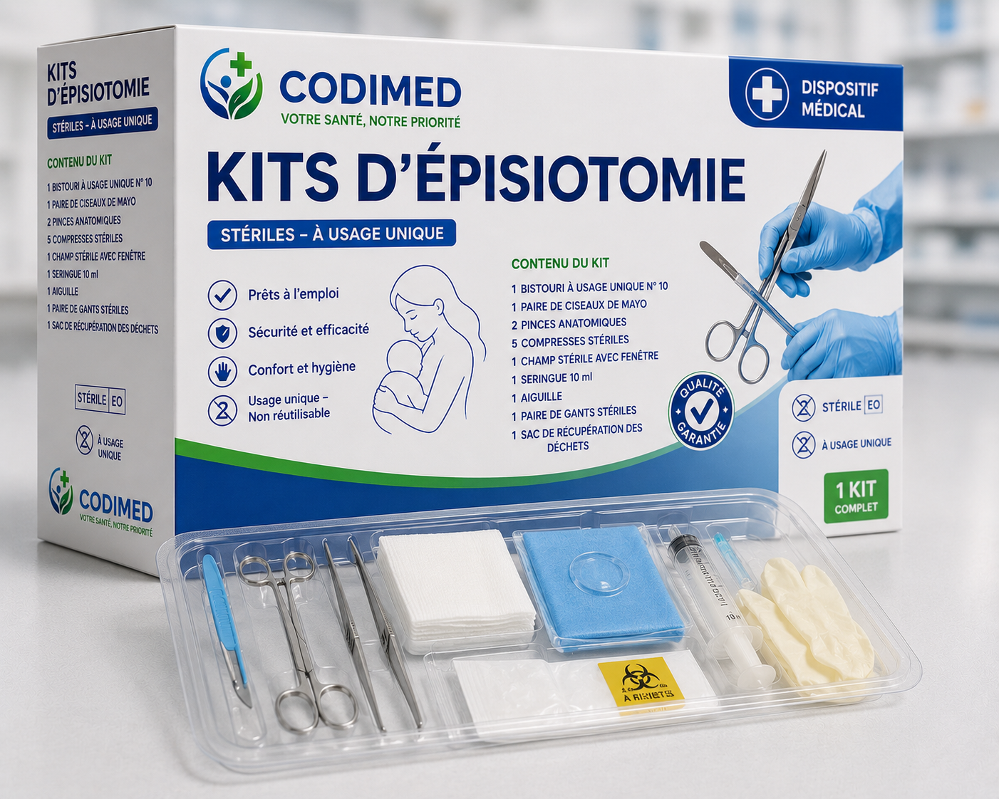 Kits d'épisiotomie
